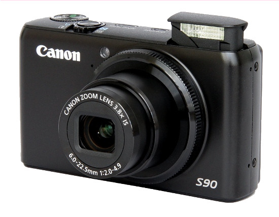 Canon PowerShot S90 - Optyka