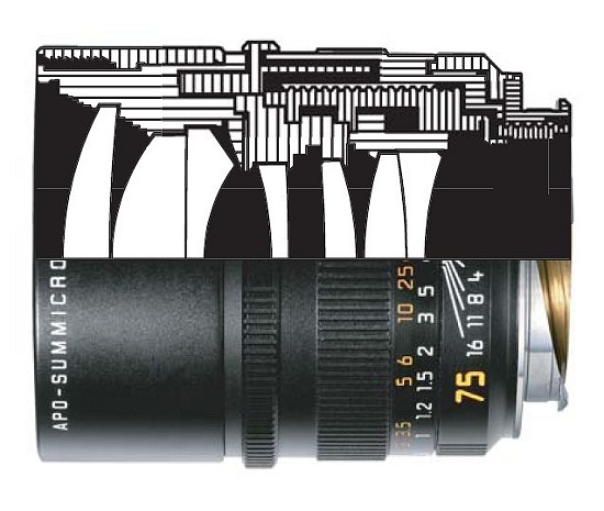 Leica Apo-Summicron-M 75 mm f/2.0  Asph - Budowa i jako wykonania