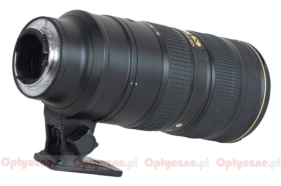 Nikon Nikkor AF-S 70-200 mm f/2.8G ED VR II - Budowa, jako wykonania i stabilizacja