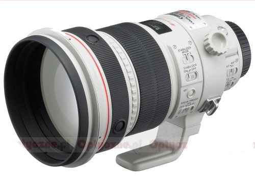 Canon EF 200 mm f/2L IS USM i Canon EF 800 mm f/5.6L IS USM