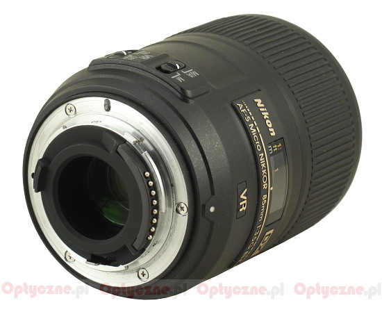 Nikon Nikkor AF-S DX Micro 85 mm f/3.5G ED VR - Budowa, jako wykonania i stabilizacja