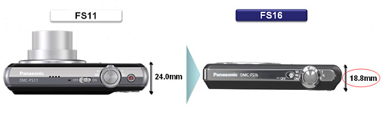 Panasonic Lumix DMC-FS18 i DMC-FS16