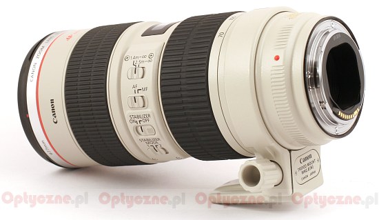 Canon EF 70-200 mm f/2.8L IS USM - Budowa, jako wykonania i stabilizacja