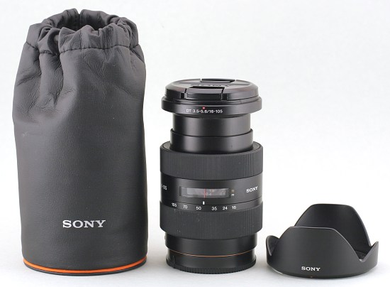 Sony DT 16-105 mm f/3.5-5.6 - Budowa i jako wykonania