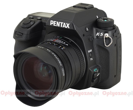 Pentax smc FA 31 mm f/1.8 AL - Wstp