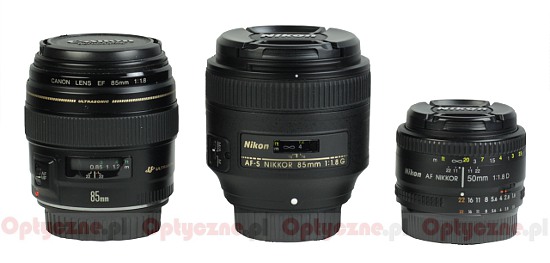 Nikon Nikkor AF-S 85 mm f/1.8G  - Budowa i jako wykonania