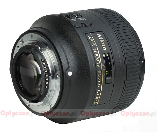 Nikon Nikkor AF-S 85 mm f/1.8G  - Budowa i jako wykonania