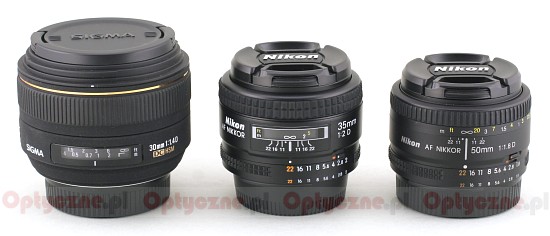 Nikon Nikkor AF 35 mm f/2D - Budowa i jako wykonania