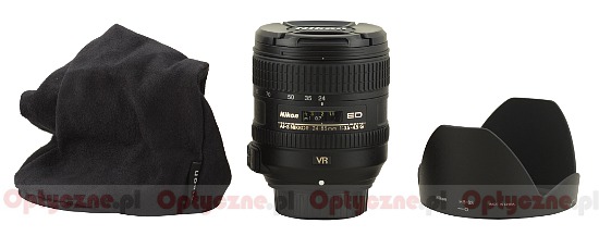 Nikon Nikkor AF-S 24-85 mm f/3.5-4.5G ED VR - Budowa, jako wykonania i stabilizacja