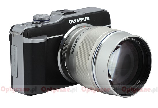 Olympus M.Zuiko Digital 75 mm f/1.8 ED - Wstp