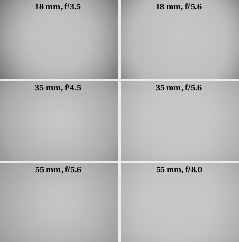 Pentax smc DA 18-55 mm f/3.5-5.6 AL II - Winietowanie