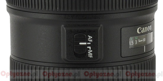 Canon EF 24-70 mm f/2.8L II USM - Budowa i jako wykonania
