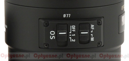 Sigma 50-150 mm f/2.8 APO EX DC OS HSM - Budowa, jako wykonania i stabilizacja
