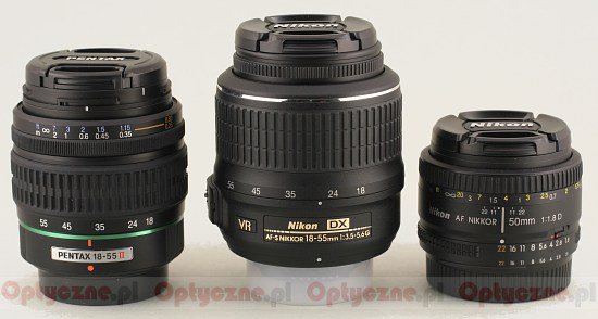 Nikon Nikkor AF-S DX 18-55 mm f/3.5-5.6G VR - Budowa, jako wykonania i stabilizacja
