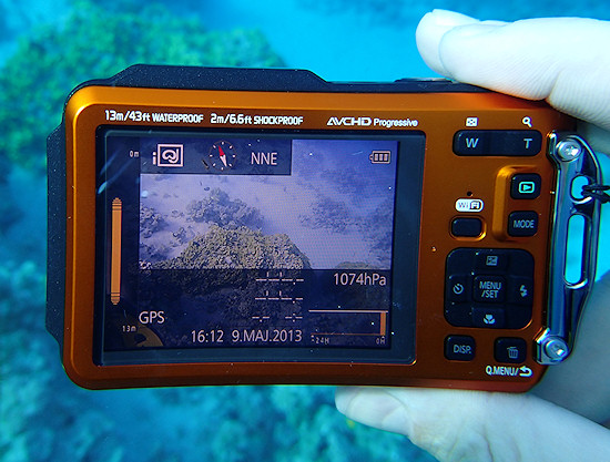 Test aparatw podwodnych 2013 - cz I - Panasonic Lumix FT5