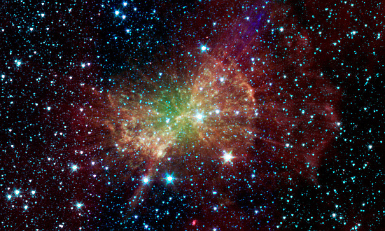Niebo przez lornetk - M27 - Messier 27 czyli Hantle