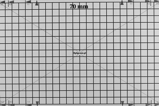 Tamron SP AF 70-200 mm f/2.8 Di LD (IF) MACRO - Dystorsja