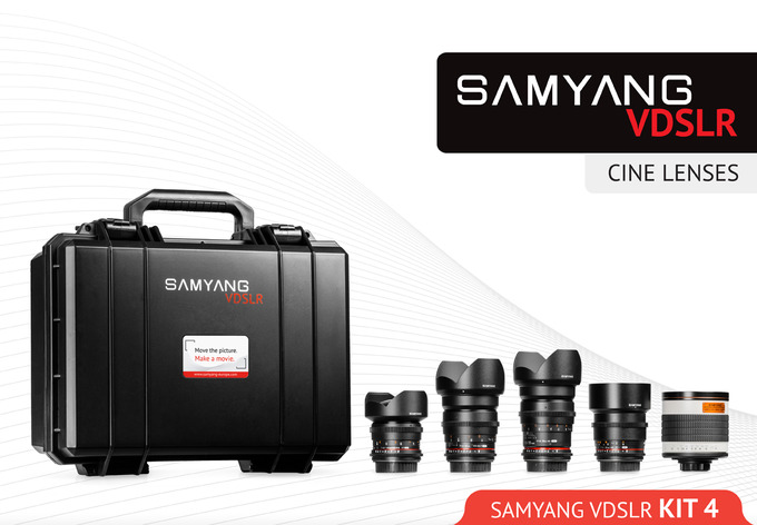 Zestawy filmowe Samyang Cinema Kit