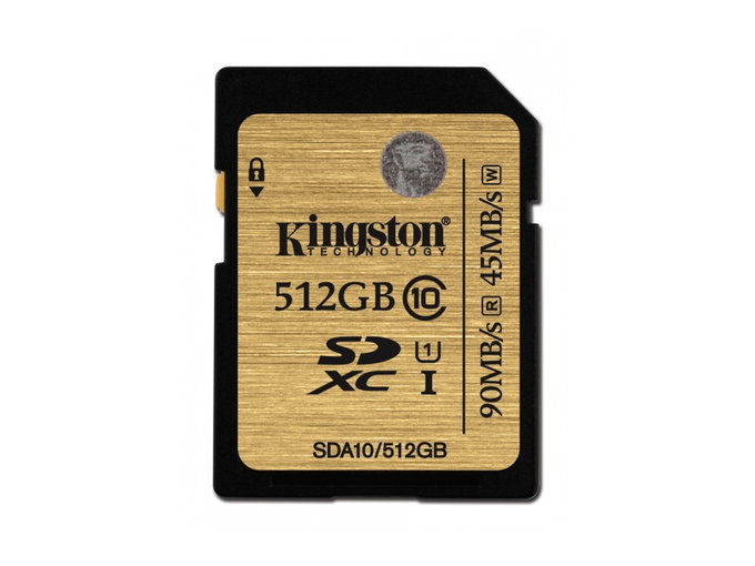 Kingston SDXC UHS-1 o pojemnoci 512 GB