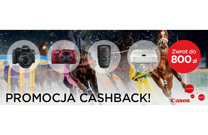 Nowa promocja Canon CashBack