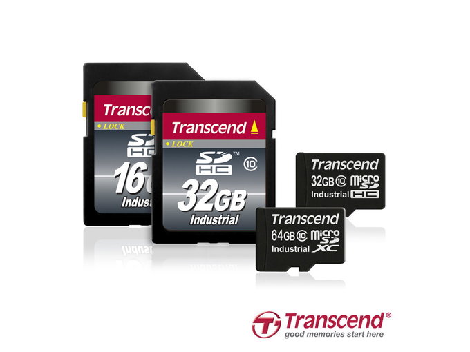 Karta Transcend Industrial o pojemnoci 64 GB