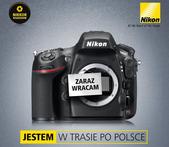 Nikon RoadShow - w weekend 14-15 maja w Krakowie