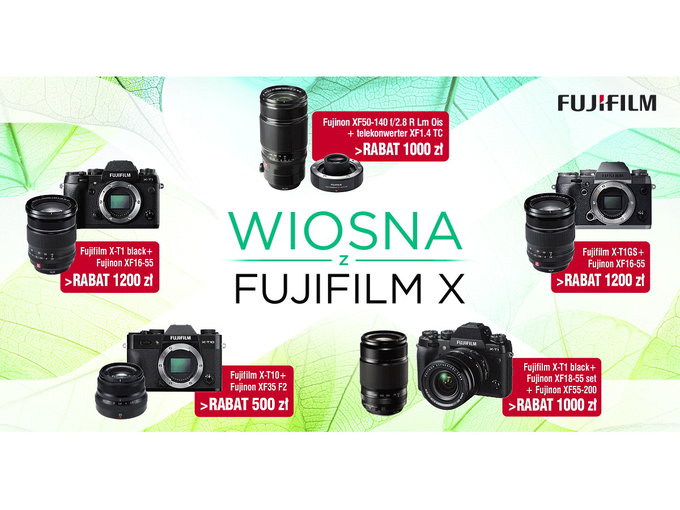 Wiosenna promocja Fujifilm