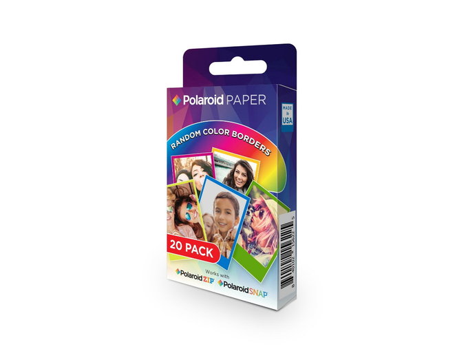 Polaroid Premium ZINK Paper 2x3 z kolorowymi ramkami
