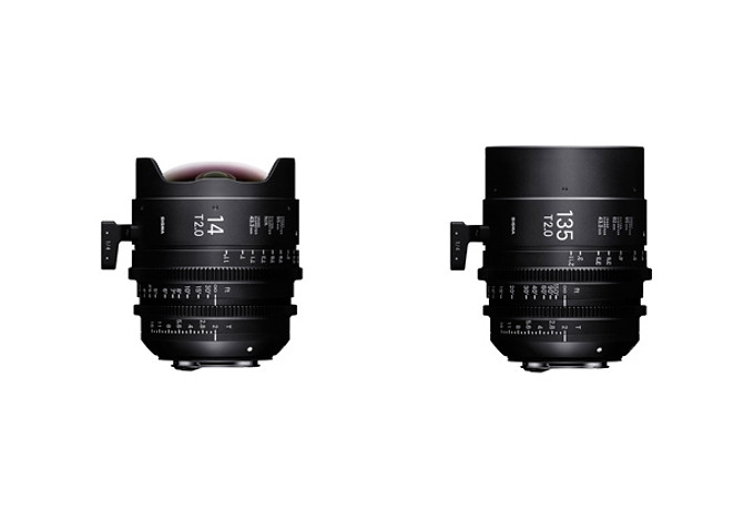 Nowe obiektywy filmowe Sigma Cine FF - 14 mm T2 oraz 135 mm T2