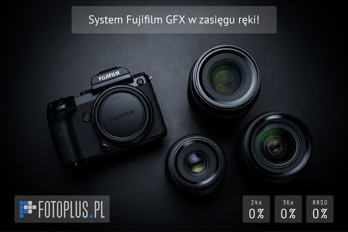 Fujifilm GFX 50S do wypoyczenia w Foto-Plus
