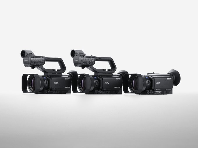 Sony prezentuje trzy nowe kamery