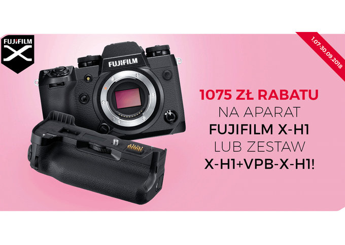 Promocje rabatowe na aparaty Fujifilm X