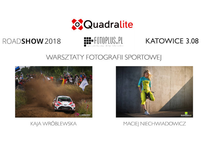 Quadralite Road Show 2018 - warsztaty fotografii sportowej