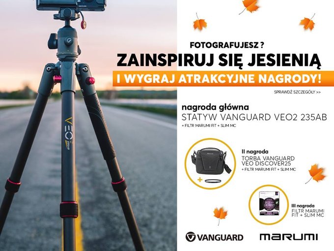Jesienny konkurs fotograficzny z markami Vanguard i Marumi