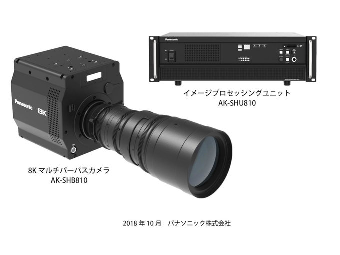 Panasonic - pierwsza kamera z organiczn matryc 8K