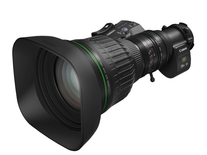 Nowe obiektywy Canona do kamer 4K