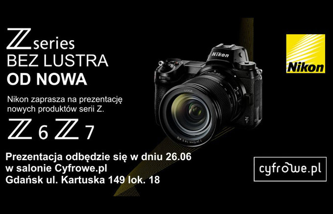Dzie otwarty z aparatami Nikon Z6 i Z7 w Cyfrowe.pl