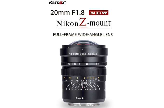 Viltrox 20 mm f/1.8 dla Nikona Z