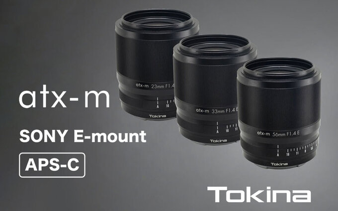 Obiektywy Tokina ATX-m z mocowaniem Sony E