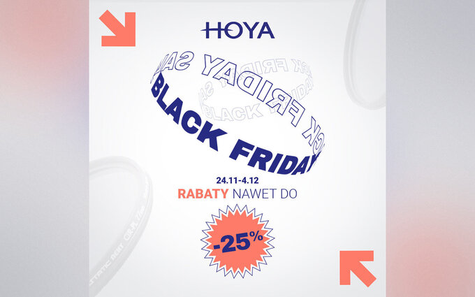 Black Friday z filtrami Hoya