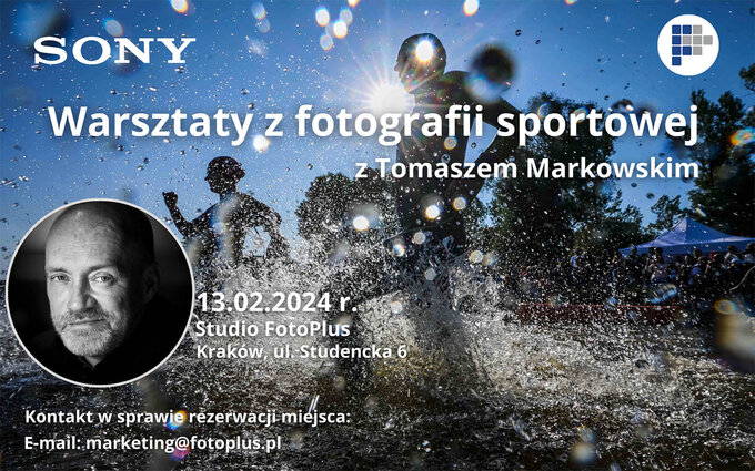 Warsztaty fotografii sportowej z Tomaszem Markowskim