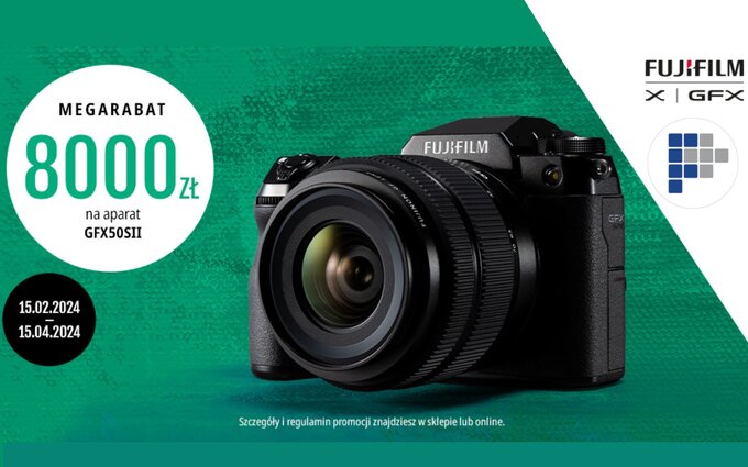 Wypoycz i Kup – wyjtkowa promocja na aparat rednioformatowy Fujifilm GFX 50S II