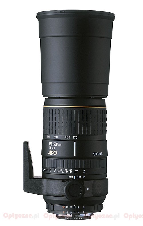 vhbw Objektiv Deckel 86mm Seitengriff passend für Kamera Sigma 170-500 mm 5.0-6.3 DG RF APO. 