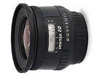Obiektyw Pentax smc FA 20 mm f/2.8