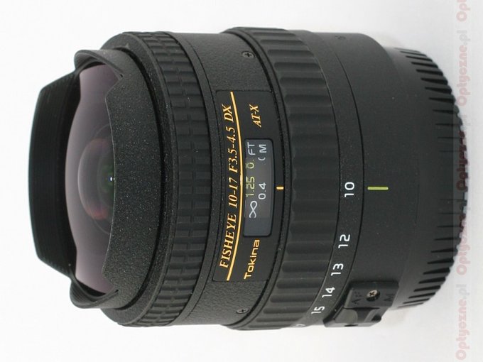 Tokina AT-X 107 DX AF Fish-Eye 10-17 mm f/3.5-4.5