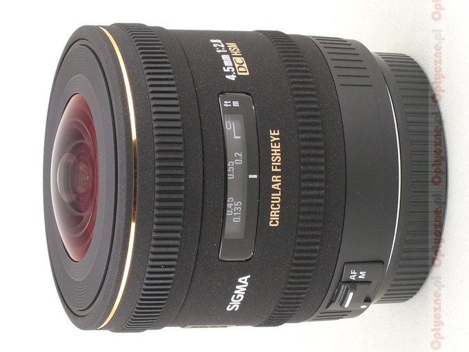 Sigma 4.5 mm f/2.8 EX DC CIRCULAR FISHEYE HSM