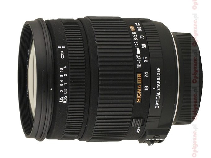 Sigma 18-125 mm f/3.8-5.6 DC OS HSM