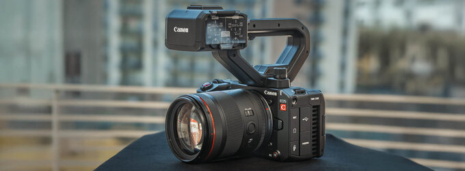 Canon EOS C50 i RF 85 mm f/1.4L VCM w naszych rkach