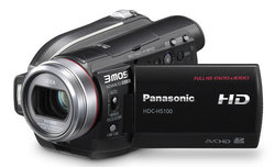Panasonic HDC-SD100 i HDC-HS100 - nowe kamery Full HD