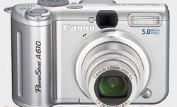 Test aparatu Canon PowerShot A610 ju� dost�pny!